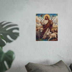 revival fine art posters, vintage wall decor, religious home art, inspirational prints, christian gifts